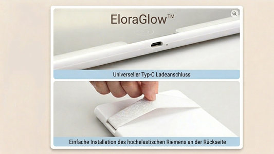EloraGlow Pro™ – LED-Autospiegel für das perfekte Make-up unterwegs